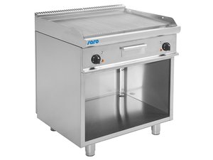 Elektro-Griddleplatte mit offenem Unterbau Modell...