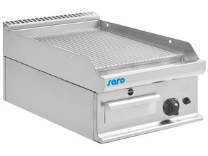 Gas-Griddleplatte Modell E7/KTG1BBR, Bratfl�che gerillt,...