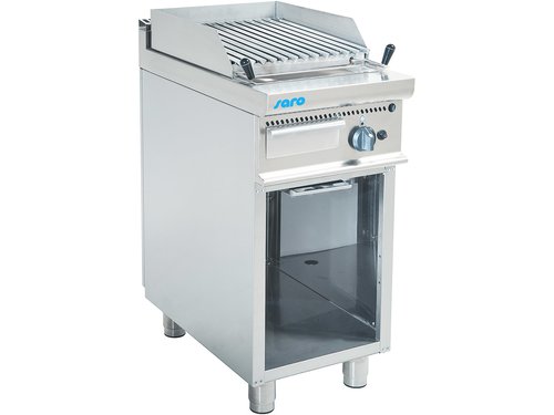 Gas-Lavasteingrill mit offenem Unterbau Modell E7/BS1BA,...