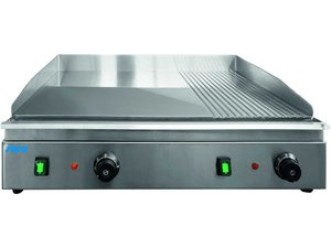 Elektro-Griddleplatte Modell COMO, 2/3 glatt und 1/3...