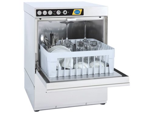 Glsersplmaschine mit Reinigerdosierpumpe und...