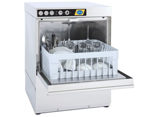 Glsersplmaschine mit Reinigerdosier- und Laugenpumpe...