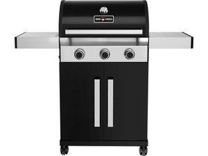 BBQ-Grill Gas, 1280x530x1145 mm, schwarz, 3x Brenner 3,5...