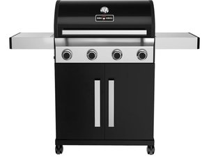 BBQ-Grill Gas, 1390x530x1145 mm, schwarz, 4x Brenner...