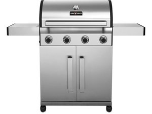 BBQ-Grill Gas, 1390x530x1145 mm, Edelstahl-Ausfhrung, 4x...