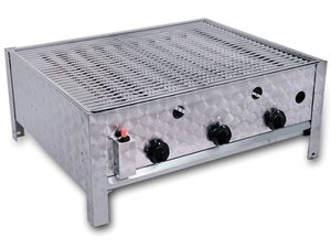 Kombibrter Gas,3 Brenner, 11 kW, BTH 65 x 57 x 27 cm