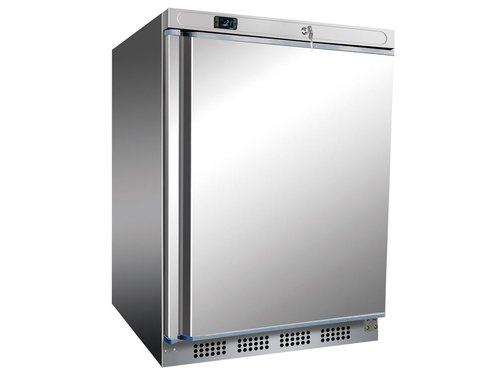 Edelstahl Khlschrank 200 Liter 600x585x855 mm