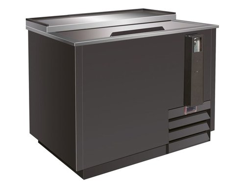 Flaschenkhler schwarz mit Schiebedeckel, 279 Liter, 935...