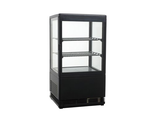 Aufsatzgetrnkekhler, Tisch-Khlvitrine 58 Liter schwarz...