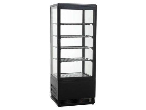 Aufsatzgetrnkekhler 98 Liter, schwarz, Umluft,...