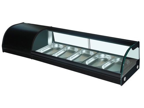 Tapas Theke Tapasvitrine, fr 5x GN 1/3, 1500 x 390 x 290 mm