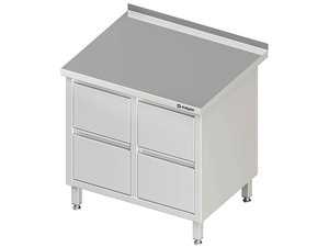 Arbeitsschrank Schubladenschrank mit 4 Schubladen ohne...