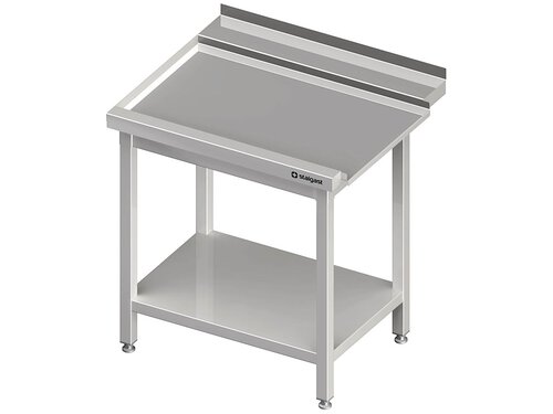 Ablauftisch mit Grundboden, Anbauseite links mit...