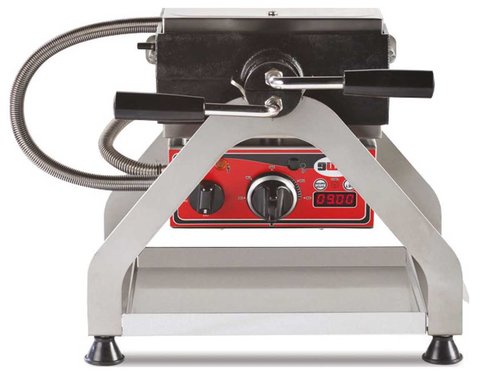 Waffeleisen 180� drehbar Backplatte aus Gusseisen 2 x 10,8 x 17,4 x 1,4 cm