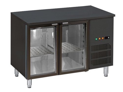 Bartheke mit 2 Glastren,1470 x 600 x 830 mm