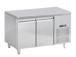 Tiefkhltisch, Inhalt 180 Liter, 2 Tren GN1/1, BTH 1380...