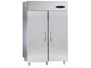 Tiefk�hlschrank, Edelstahl, 2 T�ren, 1120 Liter, GN 2/1,...