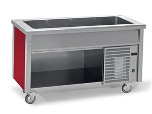 Kaltausgabe, Modul mit gekhltem Becken, 3 x GN1/1 mit...