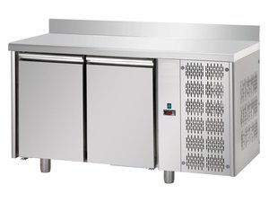 K�hltisch, 1460 x 600 x 850 mm, 2 T�ren, Aggregat rechts,...