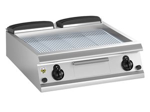 Griddleplatte-Elektro, verchromte Grillfl�che, gerillt,...