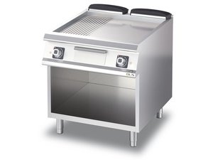 Elektro-Griddle-Bratplatte 800 x 700 x 860-900 mm mit...