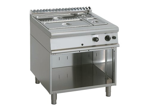 Bain-Marie, Gas, 2x GN 1/1 + 2x GN 1/3, offener Unterbau,...
