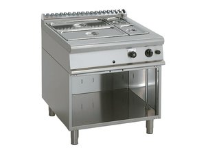 Bain-Marie, Gas, 2x GN 1/1 + 2x GN 1/3, offener Unterbau,...
