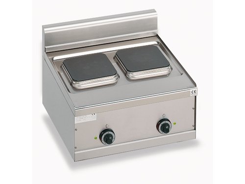 Elektroherd, Tischgert 600x600x290 mm, quadratische...