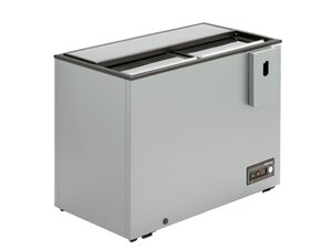 Flaschenk�hltruhe Getr�nkek�hltruhe AL 110 mit CNS Deckel...