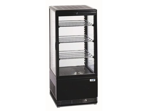 Tischkhlvitrine RT-78 G LED (schwarz) -...