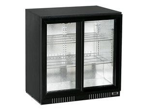 Backbar KBS 196 mit 2 Glasschiebetren, LED...