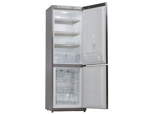 Khl-/Gefrierkombination Edelstahl 60 x 65 x 185 mm