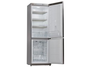 K�hl-/Gefrierkombination Edelstahl 60 x 65 x 185 mm