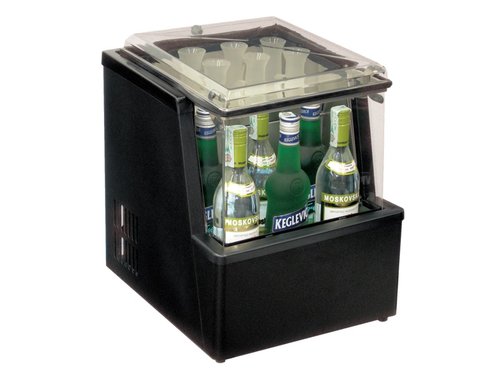 Schnapstiefkhlschrank Vodka 6 fr 6x 0,7 Liter Vodkaflaschen, Inhalt 22 Liter, BTH 35,5 x 40 x 40 cm