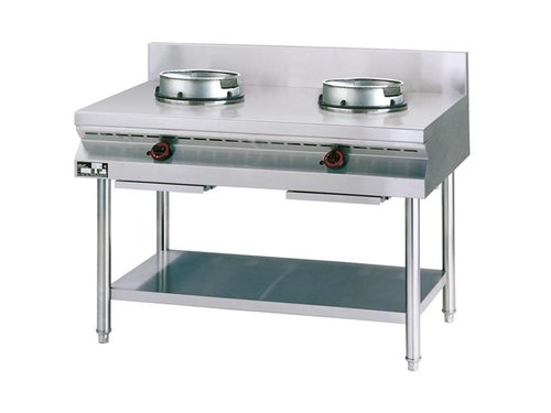 Wokherd 2 Brenner 180 mm Wand-Modell 26 kW, 90 x 60 x 80 cm