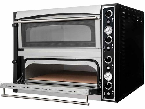 Pizzaofen Master 44  fr Pizzen 8 x  35 cm 2 Kammern...