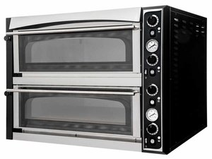 Pizzaofen Master 44  fr Pizzen 8 x  35 cm 2 Kammern...