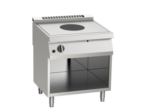 Gas-Kochflche Glhplattenherd, 14 kW, offener Unterbau,...