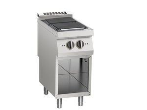 Elektro-Herd mit 2 quadratischen Platten, 8 kW, offener...