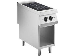 Induktionsherd mit 2 Kochzonen, 2x 5 kW, offener...