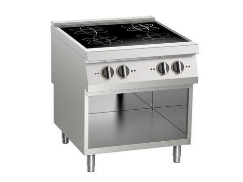 Induktionsherd mit 4 Kochzonen, 4x 5 kW, offener...