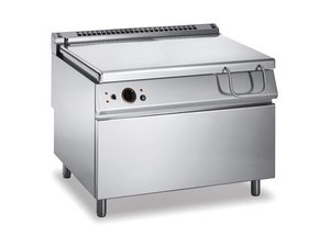 Elektro-Kipp-Bratpfanne 120 Liter Compound-Stahl mit...