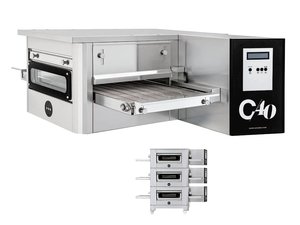 Kettenbandofen Tunnelofen f�r Pizzen � 25 - 45cm