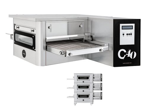 Kettenbandofen Tunnelofen f�r Pizzen � 25 - 45cm C/80 Kettenband 80 x 200 cm