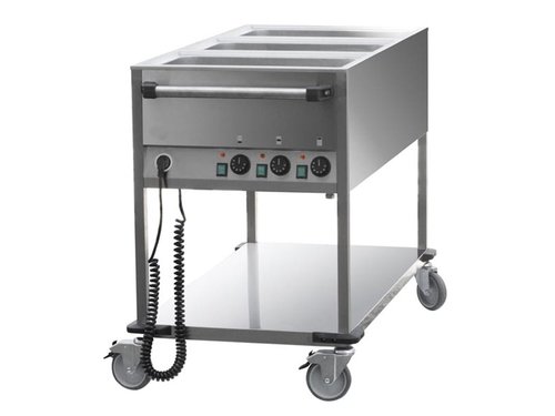 Bainmarie Wagen, 3x GN 1/1, kurzseitige Bedienung,...