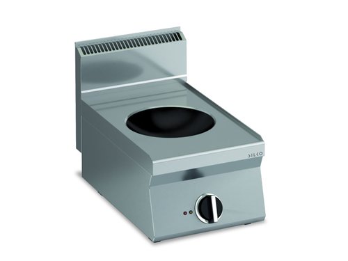 Induktions-Wok, 5 kW,  300 mm, Auftischgert, 40 x 65 x...