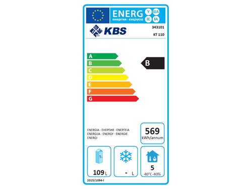 Khltisch KT 110, mit einer Tr (GN 1/1), Inhalt 118...