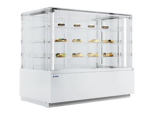 Kuchen und Tortenvitrine Astor 100, Panoramavitrine mit...