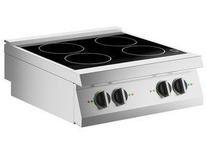 Induktions-Kochfl�che 4 Platten, 4x 3,5 kW,...