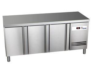 Tiefk�hltisch Ready TKT3000 ohne Aufkantung, Umluft, 3...